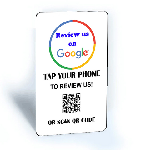 NFC - Google review Cards, Medical bracelets, Pet tags, The tap